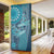 South Africa Whale Fes Door Cover African Shwe Shwe Pattern - Wonder Print Shop