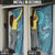 South Africa Whale Fes Door Cover African Shwe Shwe Pattern - Wonder Print Shop