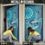 South Africa Whale Fes Door Cover African Shwe Shwe Pattern - Wonder Print Shop