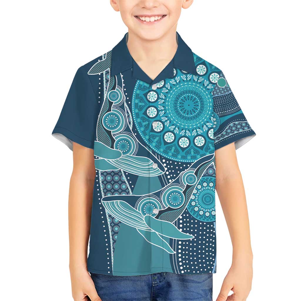 Personalized South Africa Whale Fes Family Matching Long Sleeve Bodycon Dress and Hawaiian Shirt African Shwe Shwe Pattern - Wonder Print Shop