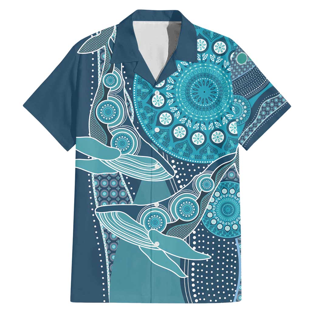 Personalized South Africa Whale Fes Family Matching Mermaid Dress and Hawaiian Shirt African Shwe Shwe Pattern - Wonder Print Shop