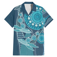 Personalized South Africa Whale Fes Family Matching Mermaid Dress and Hawaiian Shirt African Shwe Shwe Pattern - Wonder Print Shop