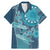 Personalized South Africa Whale Fes Family Matching Mermaid Dress and Hawaiian Shirt African Shwe Shwe Pattern - Wonder Print Shop