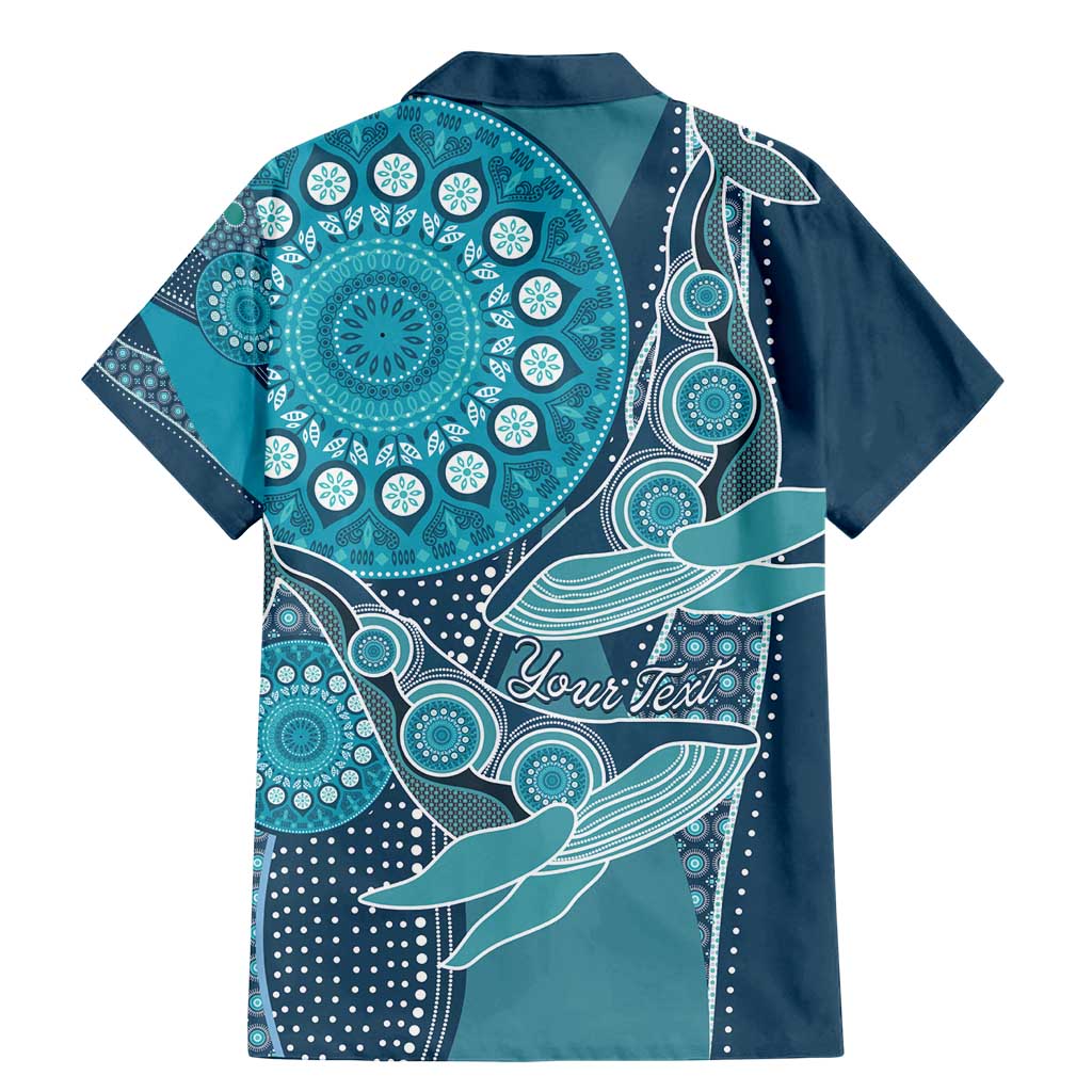 Personalized South Africa Whale Fes Family Matching Mermaid Dress and Hawaiian Shirt African Shwe Shwe Pattern - Wonder Print Shop