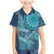 Personalized South Africa Whale Fes Family Matching Mermaid Dress and Hawaiian Shirt African Shwe Shwe Pattern - Wonder Print Shop