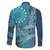 Personalized South Africa Whale Fes Family Matching Puletasi and Hawaiian Shirt African Shwe Shwe Pattern - Wonder Print Shop