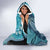 South Africa Whale Fes Hooded Blanket African Shwe Shwe Pattern - Wonder Print Shop
