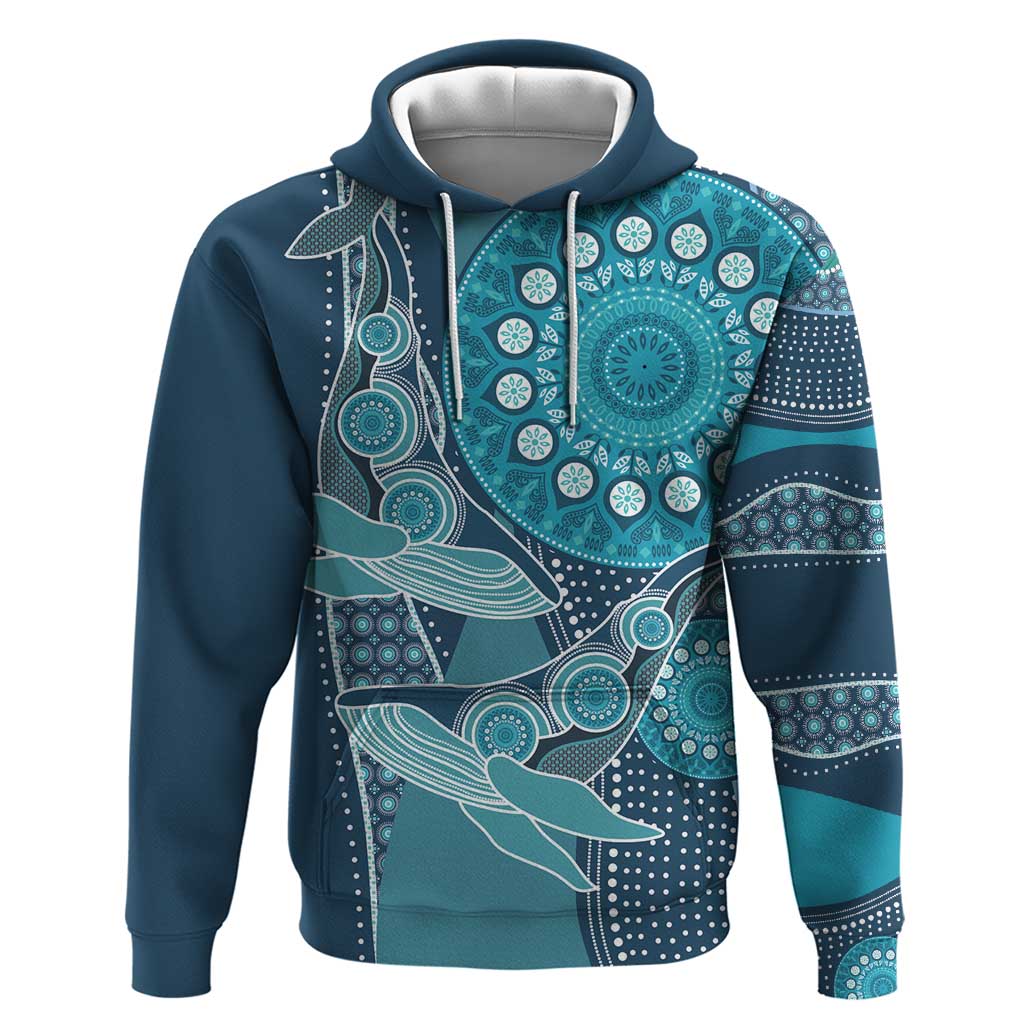 Personalized South Africa Whale Fes Hoodie African Shwe Shwe Pattern - Wonder Print Shop
