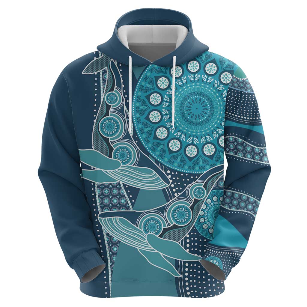 Personalized South Africa Whale Fes Hoodie African Shwe Shwe Pattern - Wonder Print Shop