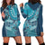 Personalized South Africa Whale Fes Hoodie Dress African Shwe Shwe Pattern - Wonder Print Shop