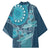 Personalized South Africa Whale Fes Kimono African Shwe Shwe Pattern - Wonder Print Shop