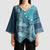 Personalized South Africa Whale Fes Kimono Sleeve Blouse African Shwe Shwe Pattern - Wonder Print Shop