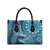 South Africa Whale Fes Leather Bag African Shwe Shwe Pattern - Wonder Print Shop