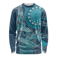 Personalized South Africa Whale Fes Long Sleeve Shirt African Shwe Shwe Pattern - Wonder Print Shop