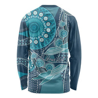Personalized South Africa Whale Fes Long Sleeve Shirt African Shwe Shwe Pattern - Wonder Print Shop
