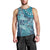 Personalized South Africa Whale Fes Men Tank Top African Shwe Shwe Pattern - Wonder Print Shop