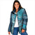 Personalized South Africa Whale Fes Padded Jacket African Shwe Shwe Pattern - Wonder Print Shop