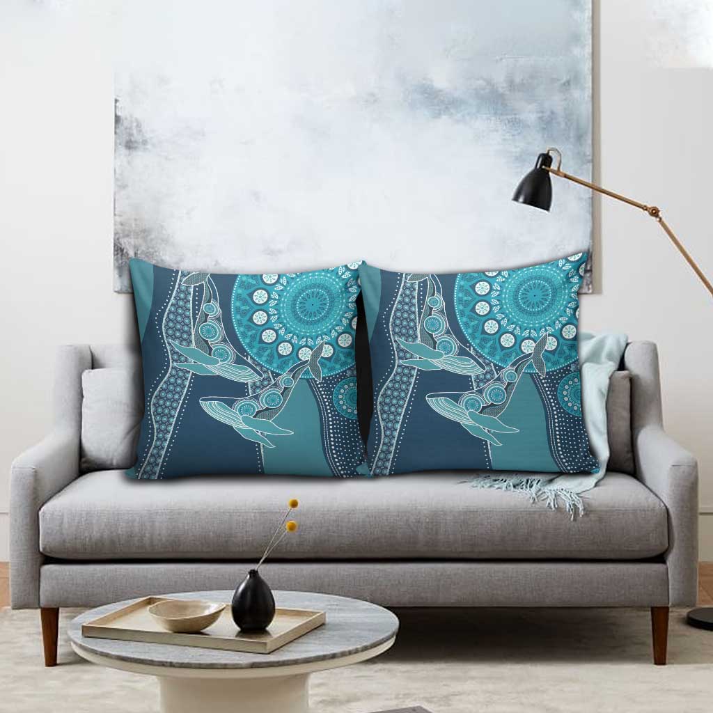 South Africa Whale Fes Pillow Cover African Shwe Shwe Pattern - Wonder Print Shop