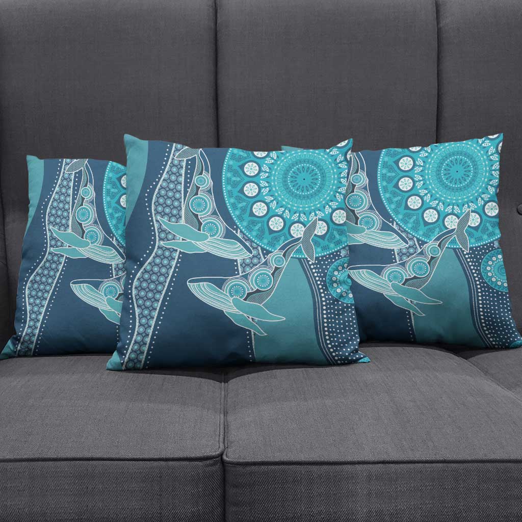 South Africa Whale Fes Pillow Cover African Shwe Shwe Pattern - Wonder Print Shop