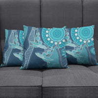 South Africa Whale Fes Pillow Cover African Shwe Shwe Pattern - Wonder Print Shop