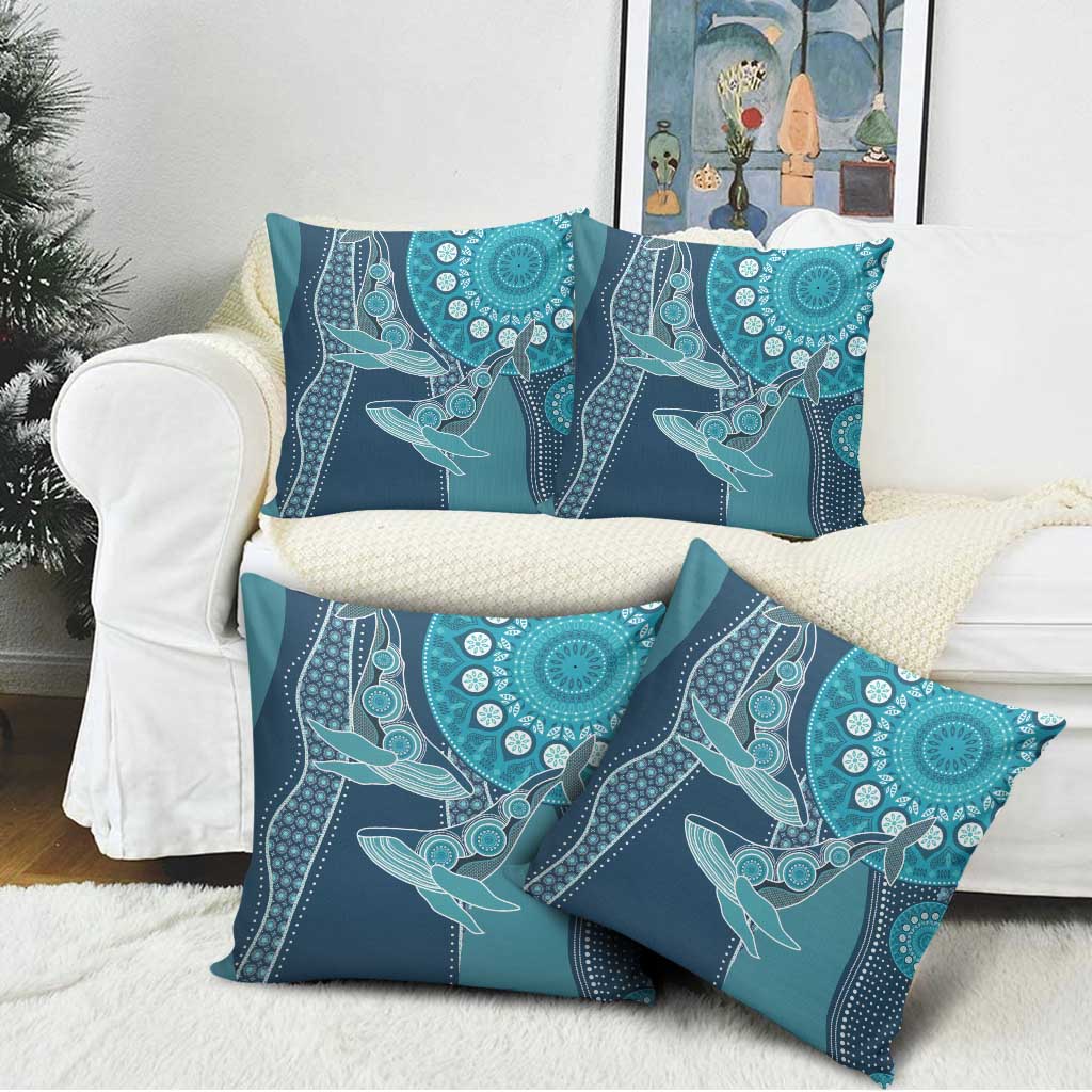 South Africa Whale Fes Pillow Cover African Shwe Shwe Pattern - Wonder Print Shop