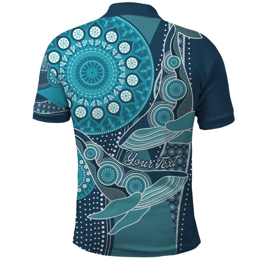 Personalized South Africa Whale Fes Polo Shirt African Shwe Shwe Pattern - Wonder Print Shop
