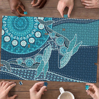 South Africa Whale Fes Puzzle African Shwe Shwe Pattern - Wonder Print Shop