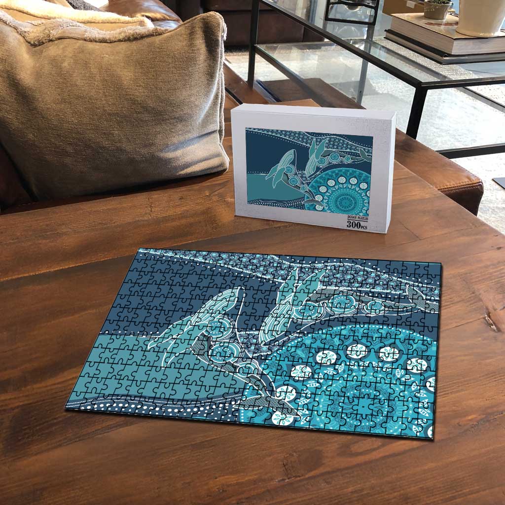 South Africa Whale Fes Puzzle African Shwe Shwe Pattern - Wonder Print Shop