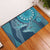 South Africa Whale Fes Rubber Doormat African Shwe Shwe Pattern - Wonder Print Shop