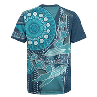 Personalized South Africa Whale Fes Rugby Jersey African Shwe Shwe Pattern - Wonder Print Shop