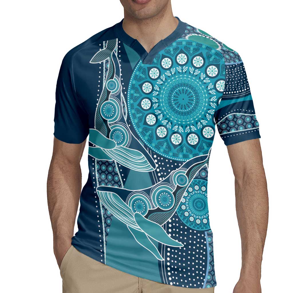 Personalized South Africa Whale Fes Rugby Jersey African Shwe Shwe Pattern - Wonder Print Shop