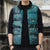 Personalized South Africa Whale Fes Sleeveless Puffer Jacket African Shwe Shwe Pattern - Wonder Print Shop