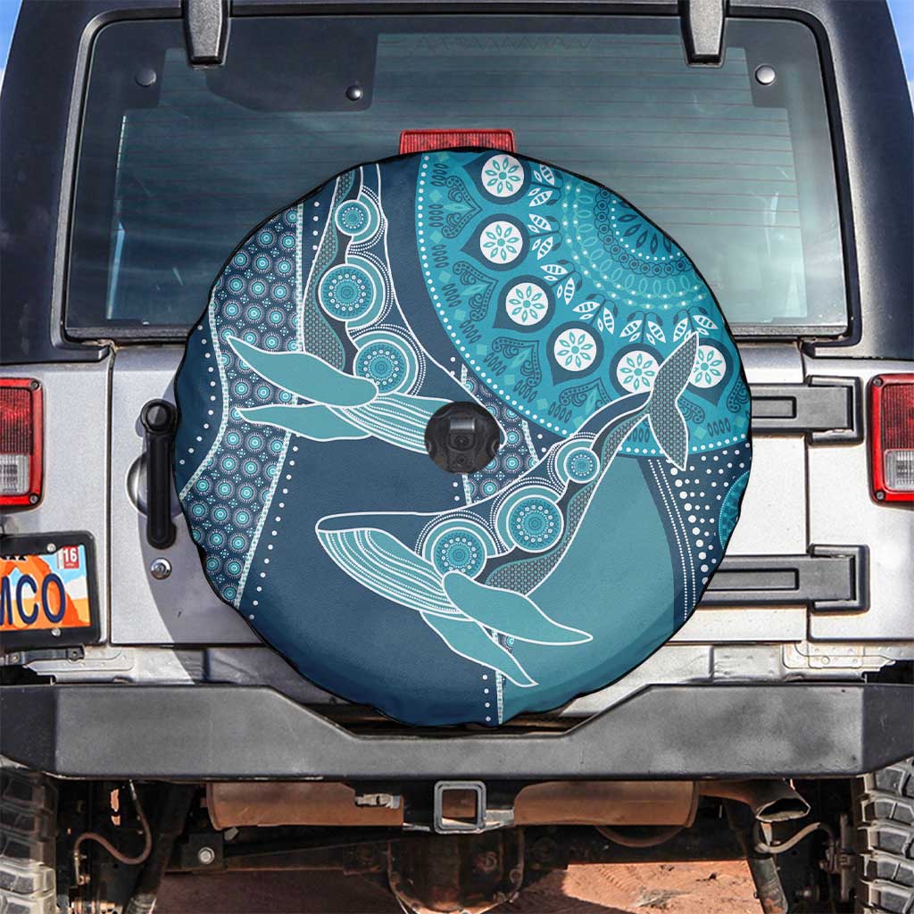 South Africa Whale Fes Spare Tire Cover African Shwe Shwe Pattern - Wonder Print Shop