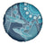 South Africa Whale Fes Spare Tire Cover African Shwe Shwe Pattern - Wonder Print Shop