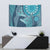 South Africa Whale Fes Tapestry African Shwe Shwe Pattern - Wonder Print Shop