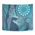 South Africa Whale Fes Tapestry African Shwe Shwe Pattern - Wonder Print Shop