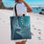 South Africa Whale Fes Tote Bag African Shwe Shwe Pattern - Wonder Print Shop