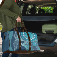 South Africa Whale Fes Travel Bag African Shwe Shwe Pattern - Wonder Print Shop