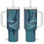 Personalized South Africa Whale Fes Tumbler With Handle African Shwe Shwe Pattern - Wonder Print Shop