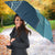 South Africa Whale Fes Umbrella African Shwe Shwe Pattern - Wonder Print Shop