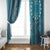 South Africa Whale Fes Window Curtain African Shwe Shwe Pattern - Wonder Print Shop