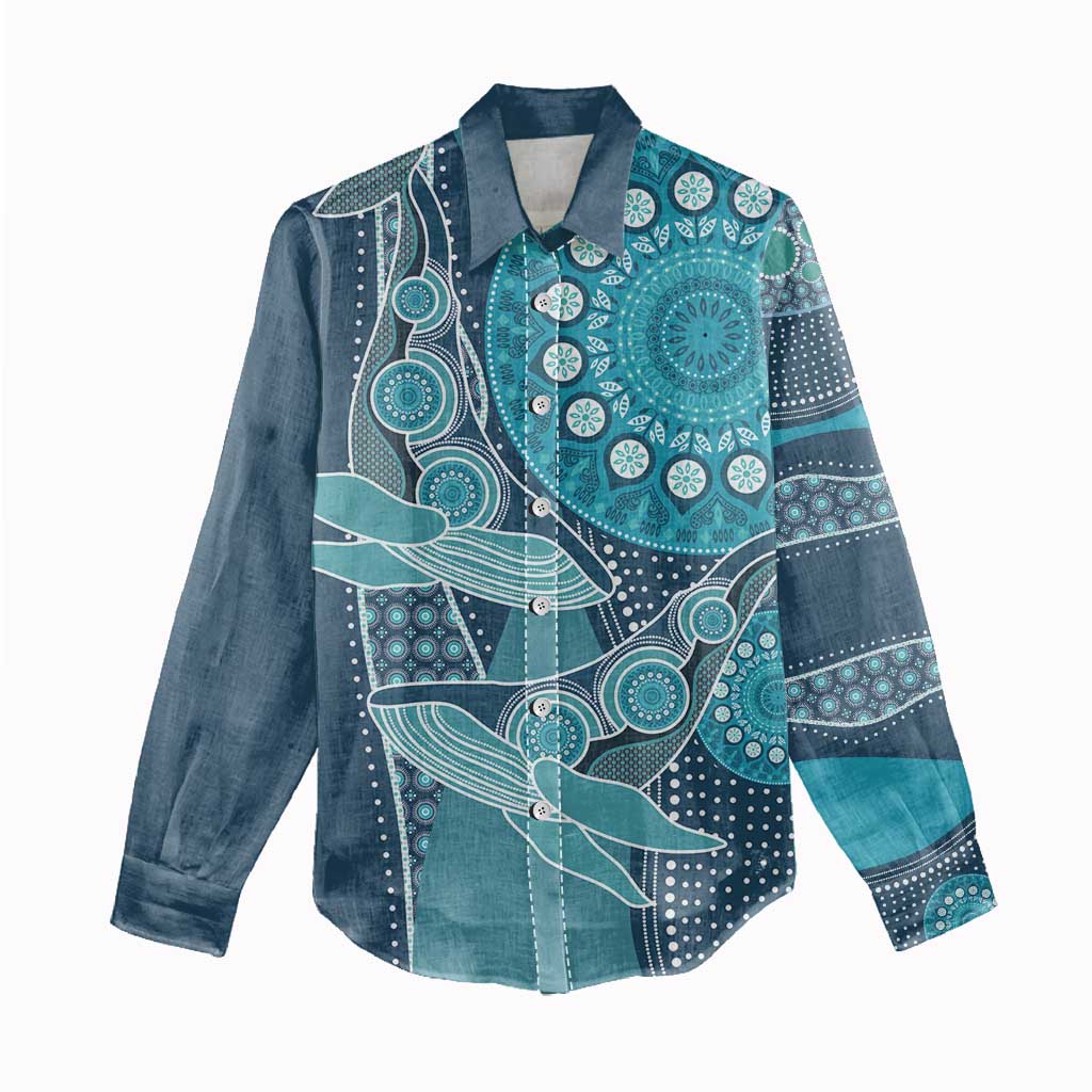 Personalized South Africa Whale Fes Women Casual Shirt African Shwe Shwe Pattern - Wonder Print Shop