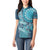 Personalized South Africa Whale Fes Women Polo Shirt African Shwe Shwe Pattern - Wonder Print Shop