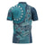 Personalized South Africa Whale Fes Zipper Polo Shirt African Shwe Shwe Pattern - Wonder Print Shop