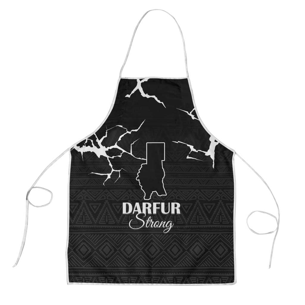 Darfur Sudan Strong Apron Pray for Tarseen - Wonder Print Shop