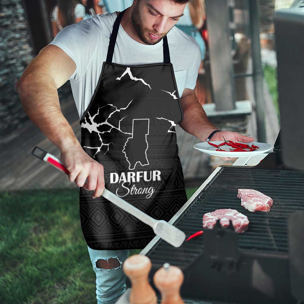 Darfur Sudan Strong Apron Pray for Tarseen - Wonder Print Shop