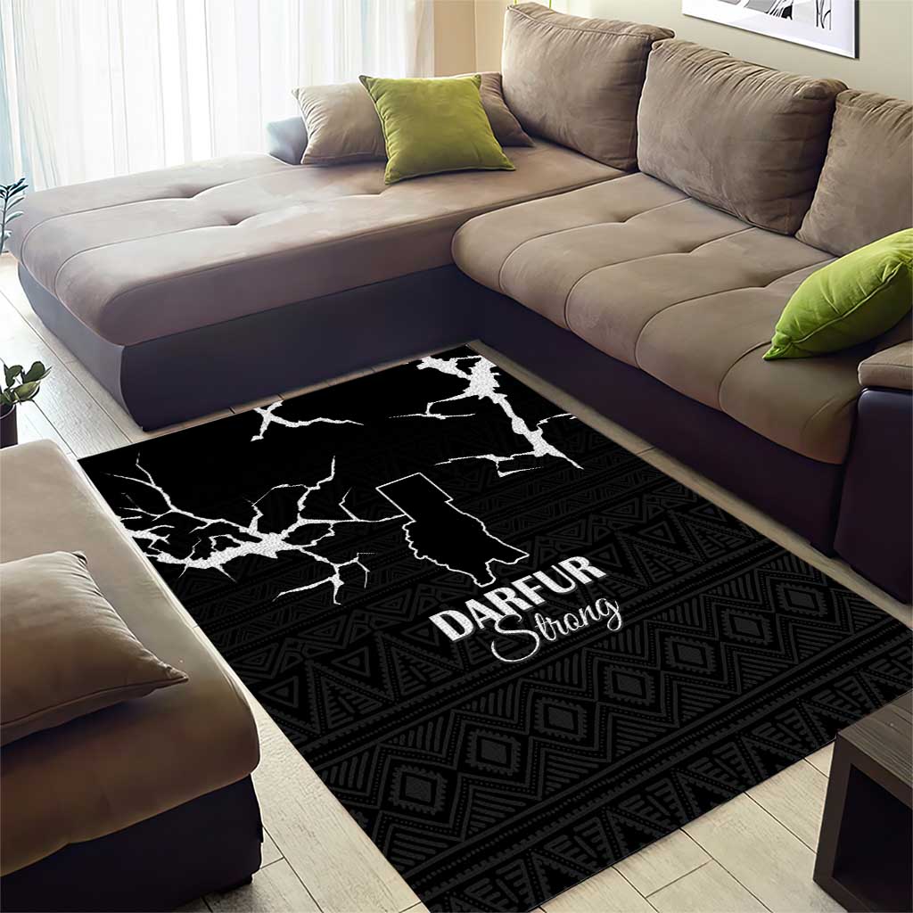 Darfur Sudan Strong Area Rug Pray for Tarseen - Wonder Print Shop