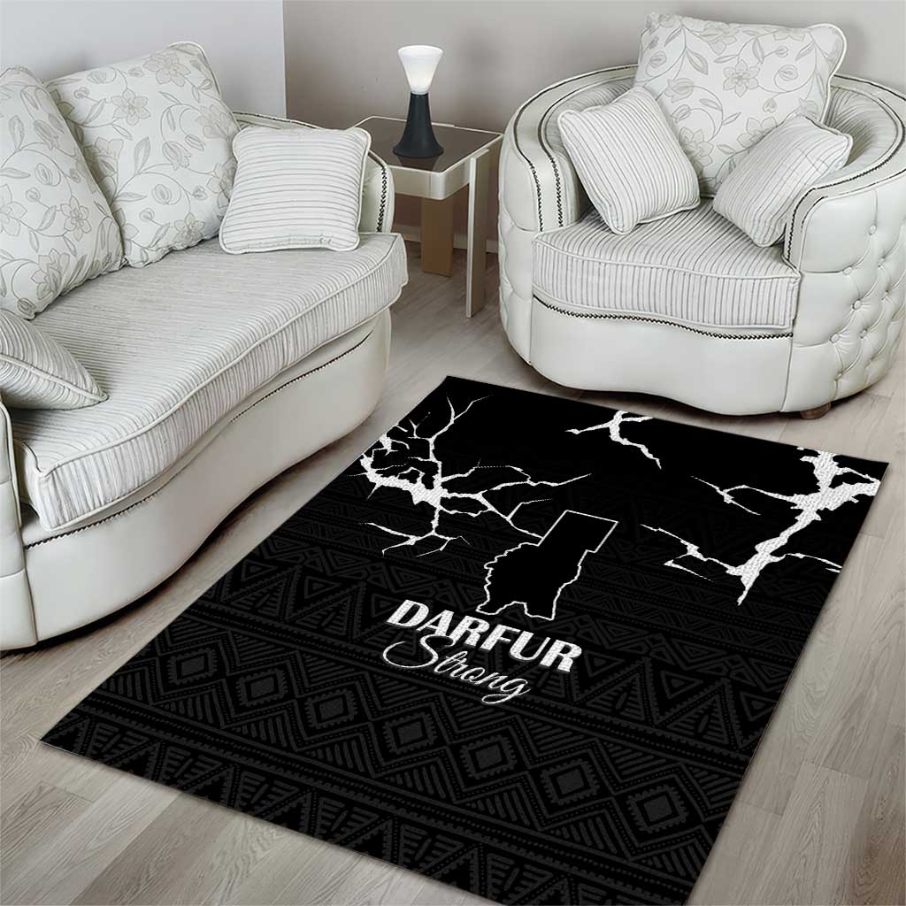 Darfur Sudan Strong Area Rug Pray for Tarseen - Wonder Print Shop