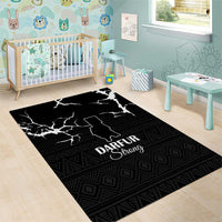 Darfur Sudan Strong Area Rug Pray for Tarseen - Wonder Print Shop