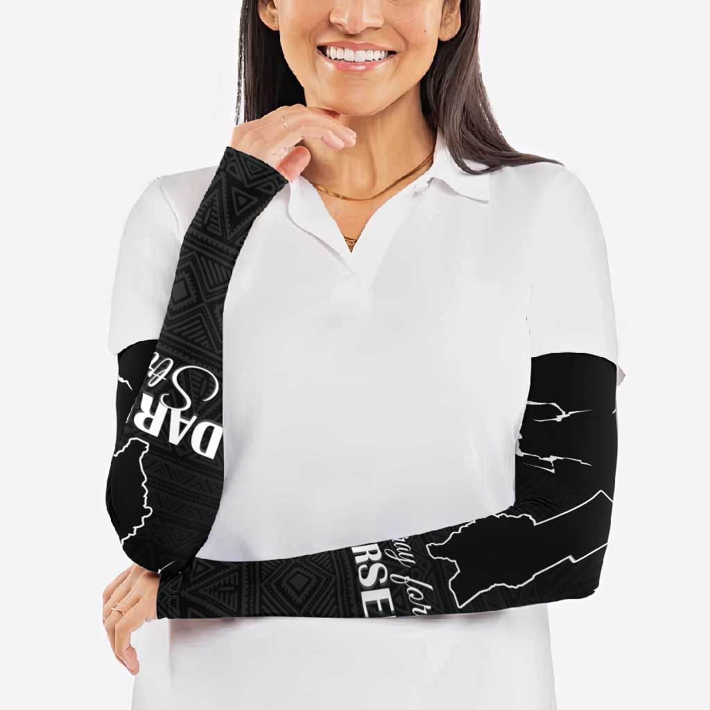 Darfur Sudan Strong Arm Sleeves Pray for Tarseen - Wonder Print Shop